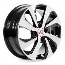 X`trike RST R005 6x15 PCD4x100 ET46 Dia54.1 BK/FP